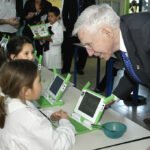 Child learning to code on a laptop, coding for kids