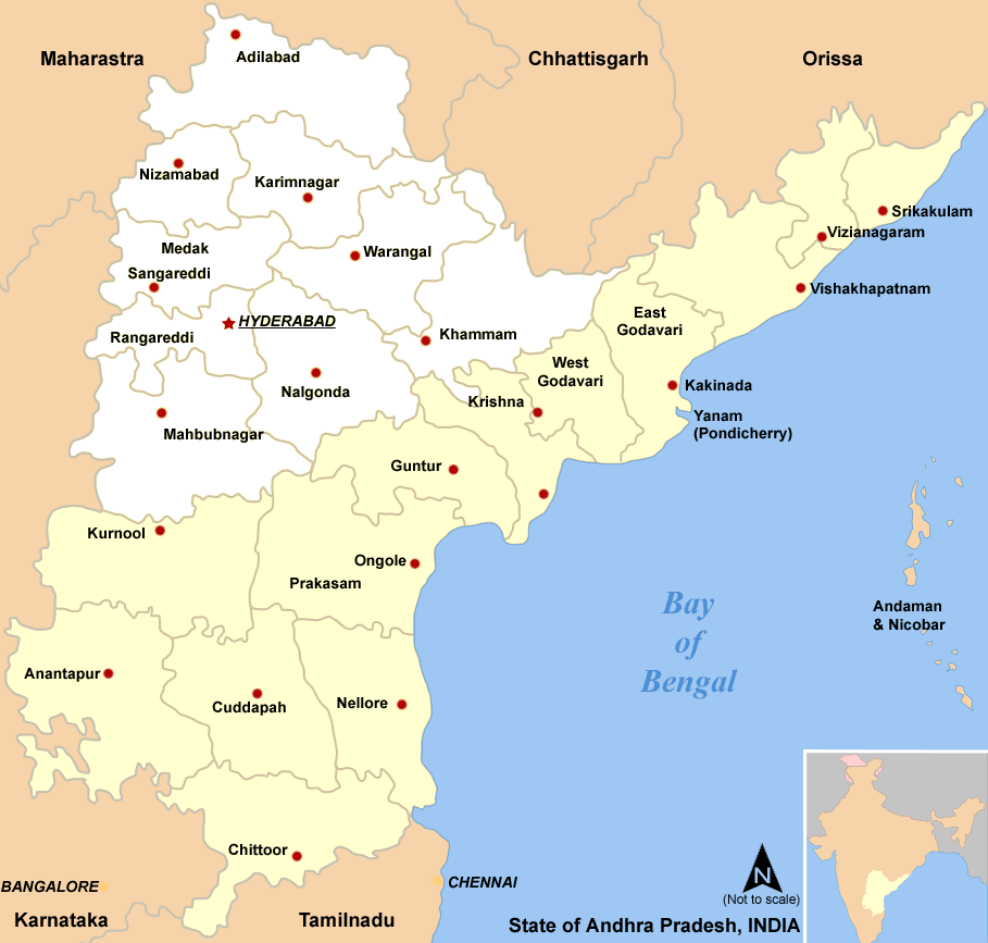 Differences between Andhra Telugu and Telangana Telugu