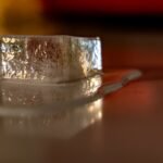 Ice cubes melting into water showing states of matter for kids