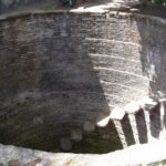 Old stone village well in India, from a short story about kind words for kids